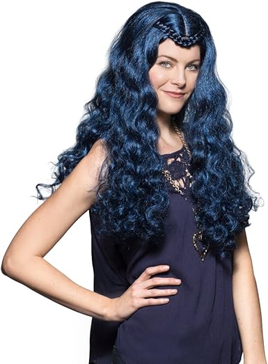 blue evie wig amazon