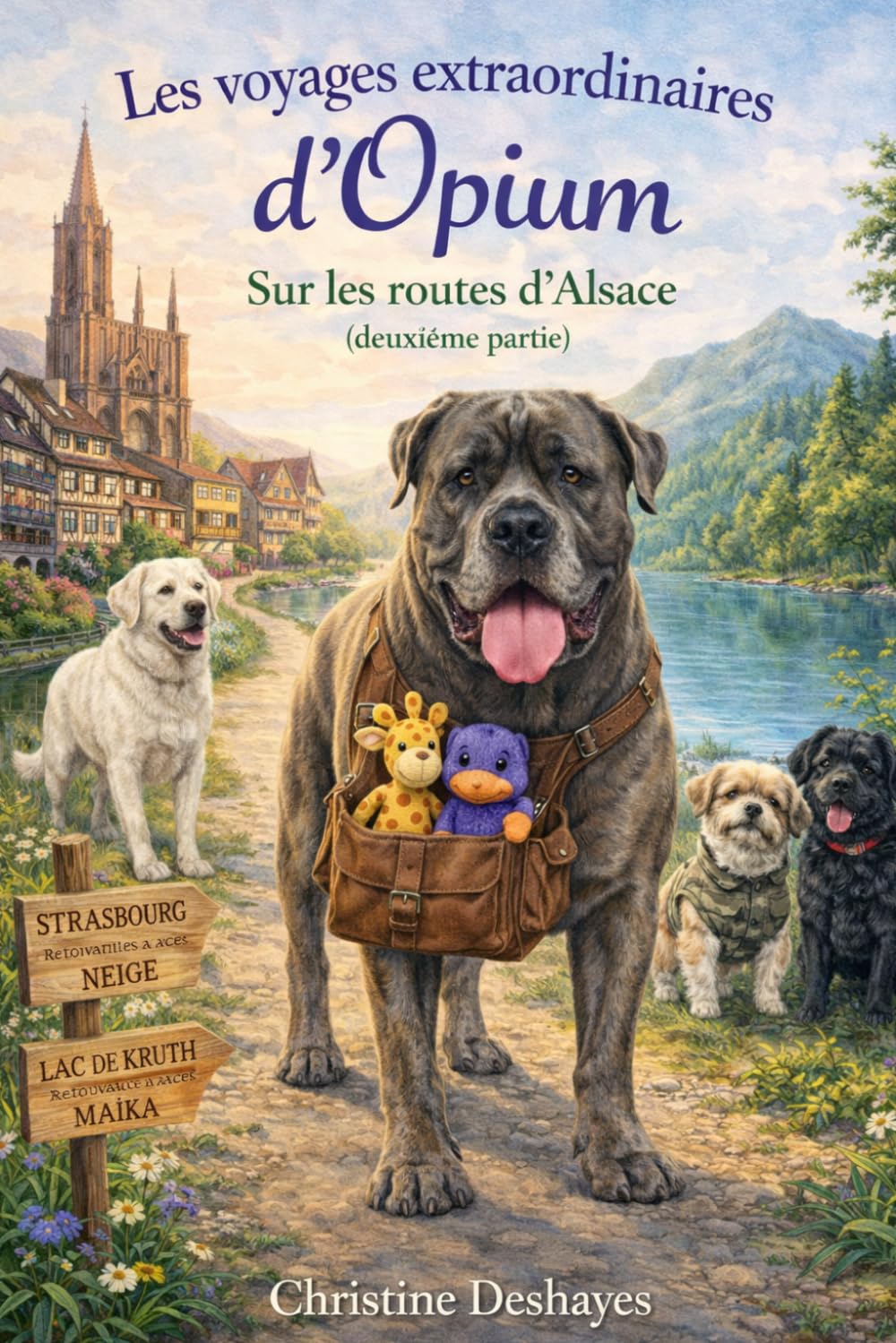 Les voyages extraordinaires d'Opium: Sur les routes d'Alsace deuxième partie (LES INCROYABLES VOYAGES D'OPIUM)