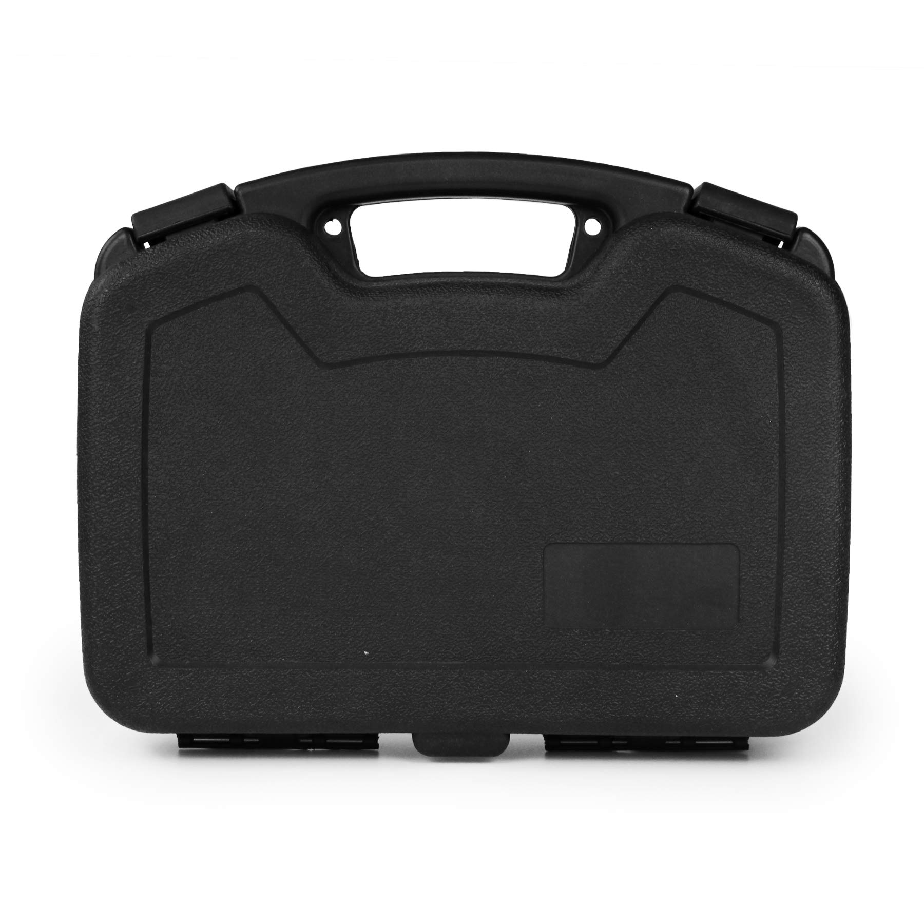 GUGULUZA Valigetta per pistole con inserto in gommapiuma, chiudibile, impermeabile, 33,5 × 27 × 8,7 cm, colore nero