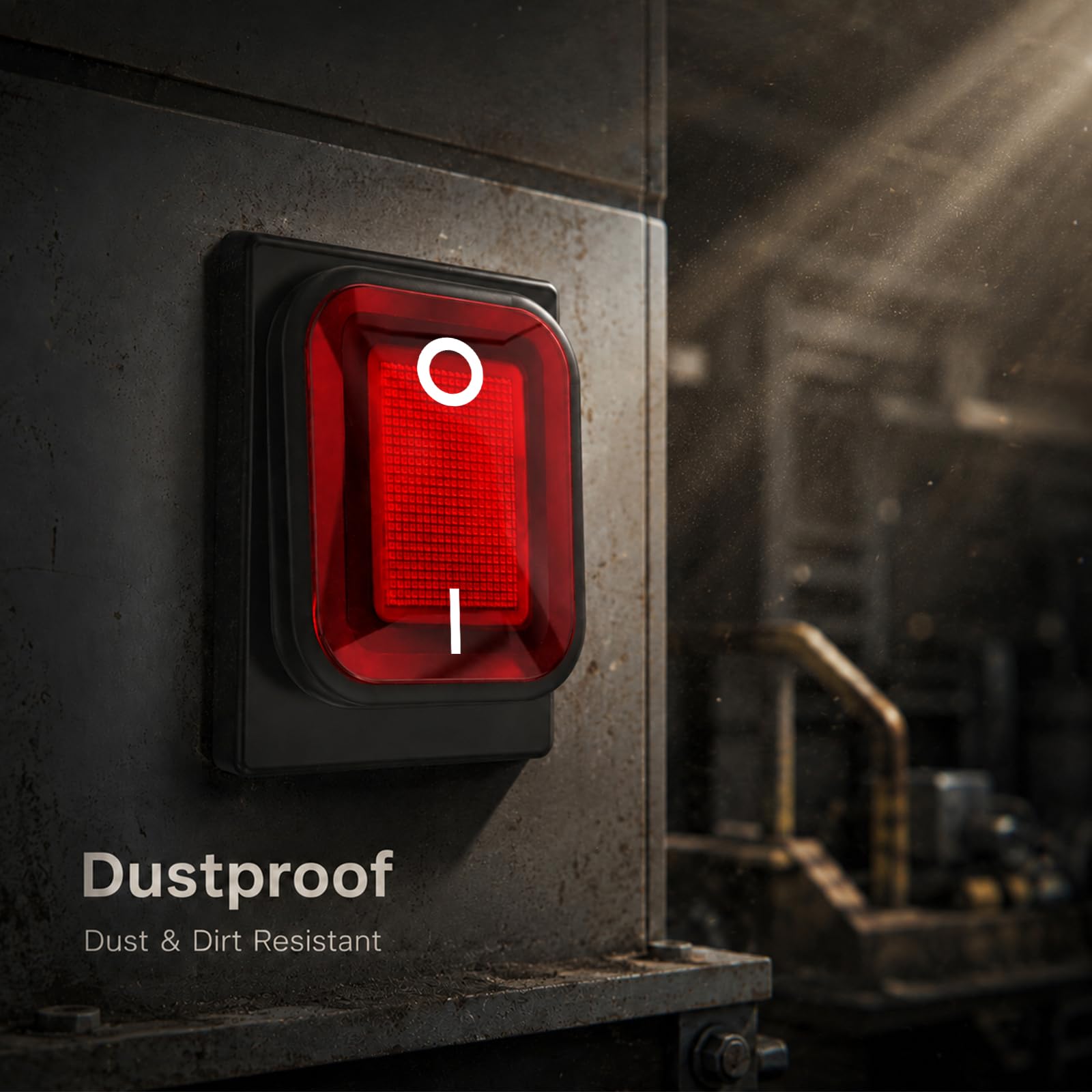 2szt AC 16 A/250 V 20 A/125 V 2 Pozycja Wł./Wył. Łódź Rocker Wodoodporna Przełącznik z Czerwony/Zielony Wskaźnik Światła