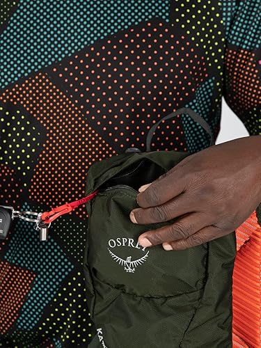 Miniatura 4 de Osprey Katari 3L Mochila de ciclismo para hombre con depósito hidráulico, color negro, talla única