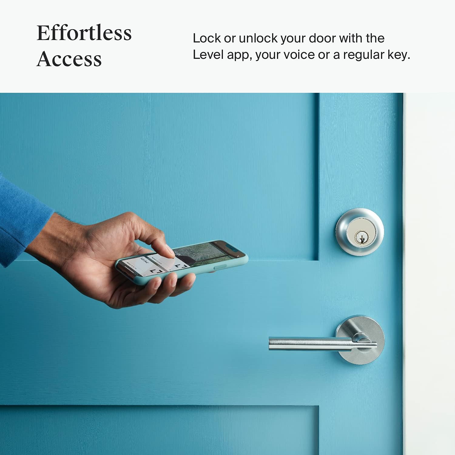 Level Lock – Previous Model (Satin Chrome)