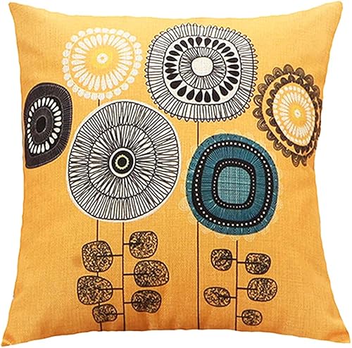 Miniatura 5 de TongXi - Fundas de cojín cuadradas decorativas para silla, decoración interior, 18 x 18 pulgadas, paquete de 4