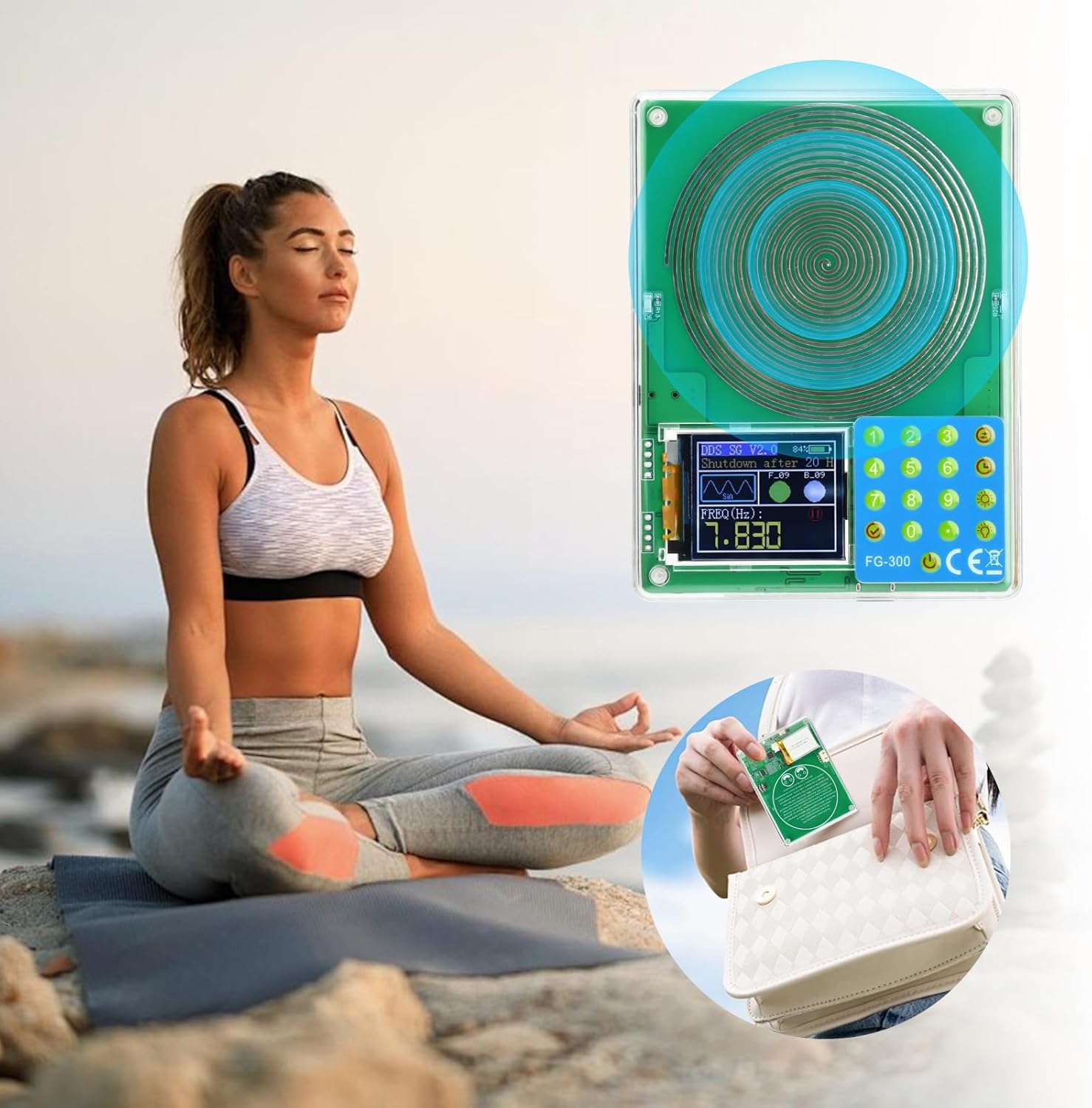 Signal Generator button functions and ports