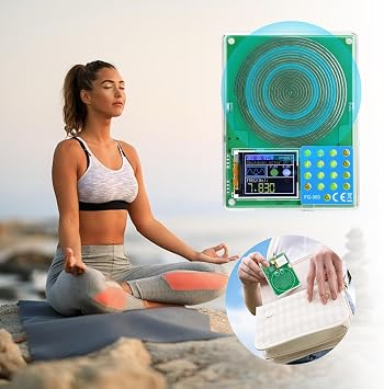 Portable Signal Generator Schumann Resonance 0.01Hz-200kHz,1.8 Inch TFT Display Schumann Wave 7.83Hz Sleep Aid Stable Low Frequency Oscillator for Physics Lab, Research and DIY Electronics Projects