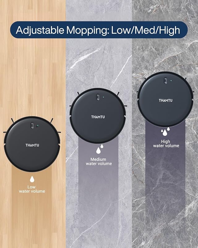 Thamtu Robot Vacuum Cleaner – Up to 120 minutes per charge