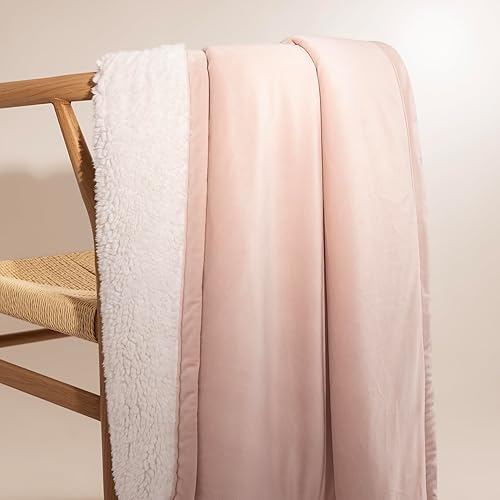 Miniatura 5 de UGG Bliss - Manta de felpa suave de vellón para cama o sofá, de gran tamaño, cálida, reversible, lavable a máquina, peso medio, decoración del