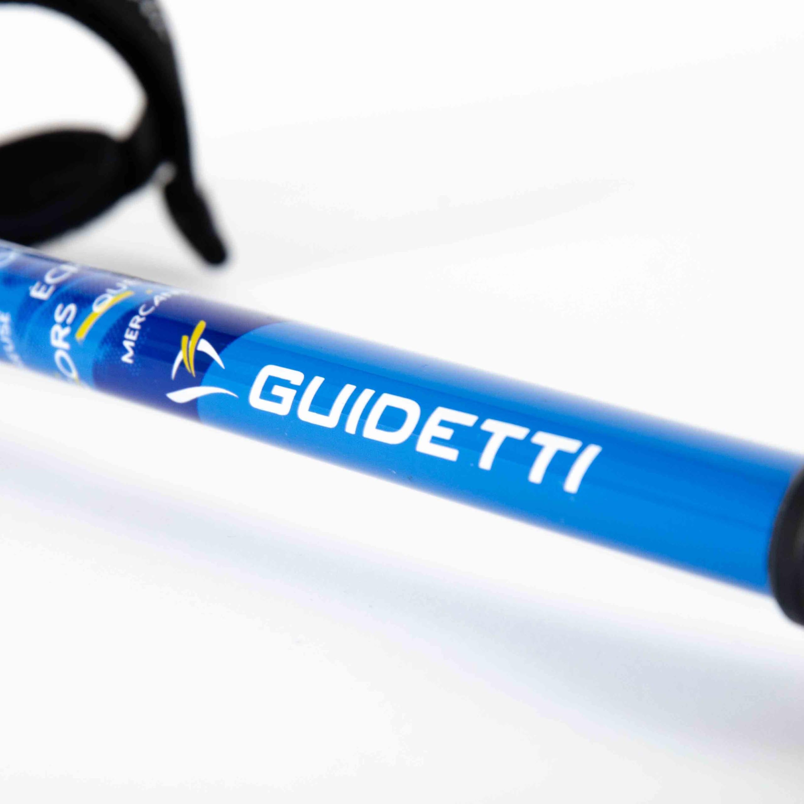 GUIDETTI – Rando Alpes 3B Easy Lock – Bastones de Marcha vendidos a la par – Negro – Talla única