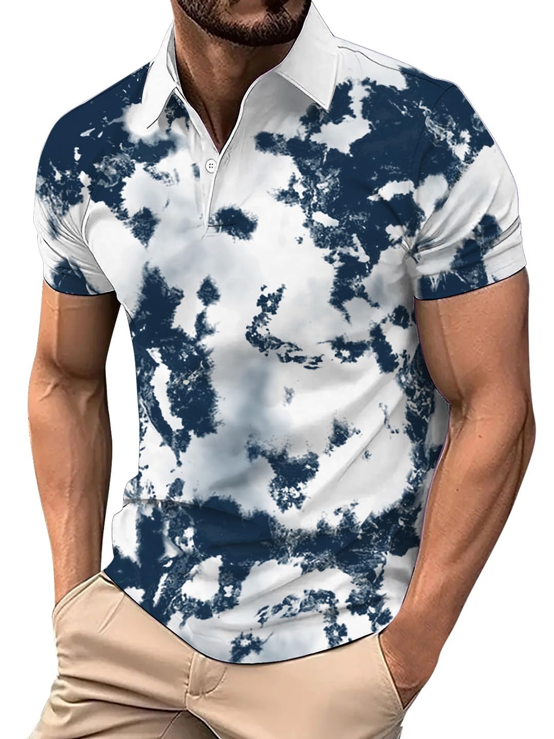 merriment Men's Polo Tshirt-EAN3010-White-picture-39