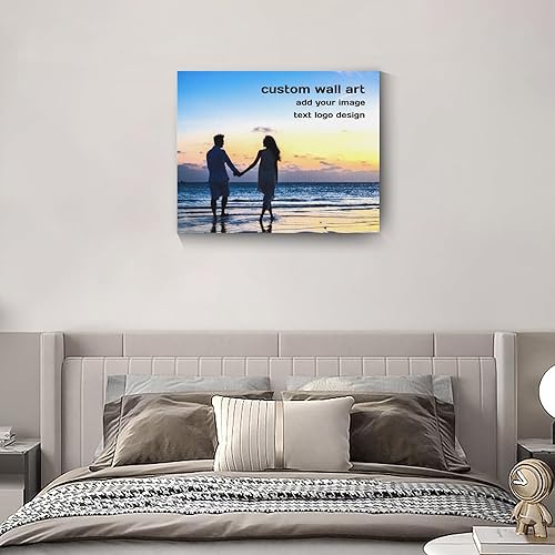 Miniatura 8 de Impresiones en lienzo personalizadas con tus fotos Póster de arte de pared personalizado, regalos de fotos, lienzo enmarcado, arte fotográfico para
