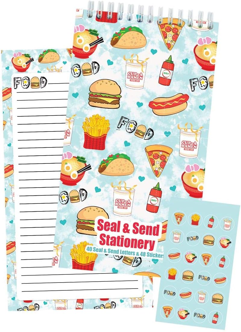 Buy iscream Seal and Send 40 Sheet Stationery Note Card Pad with Seals