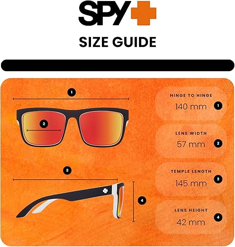 Miniatura 4 de Spy Discord Rectangle Sunglasses for Men + BUNDLE with Designer iWear Eyewear Kit