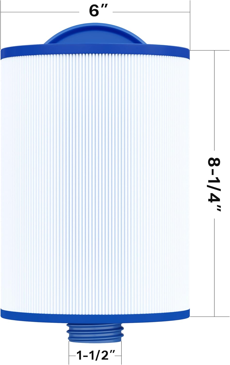 Cryspool® 06008 Filter Compatible with 6CH-940, PWW50P3 (NOT PWW50P4), FC-0359, Viking Spa Hot Tub Filter, 45 Sq. Ft Spa Filter Cartridge, 2 Pack - Image 4