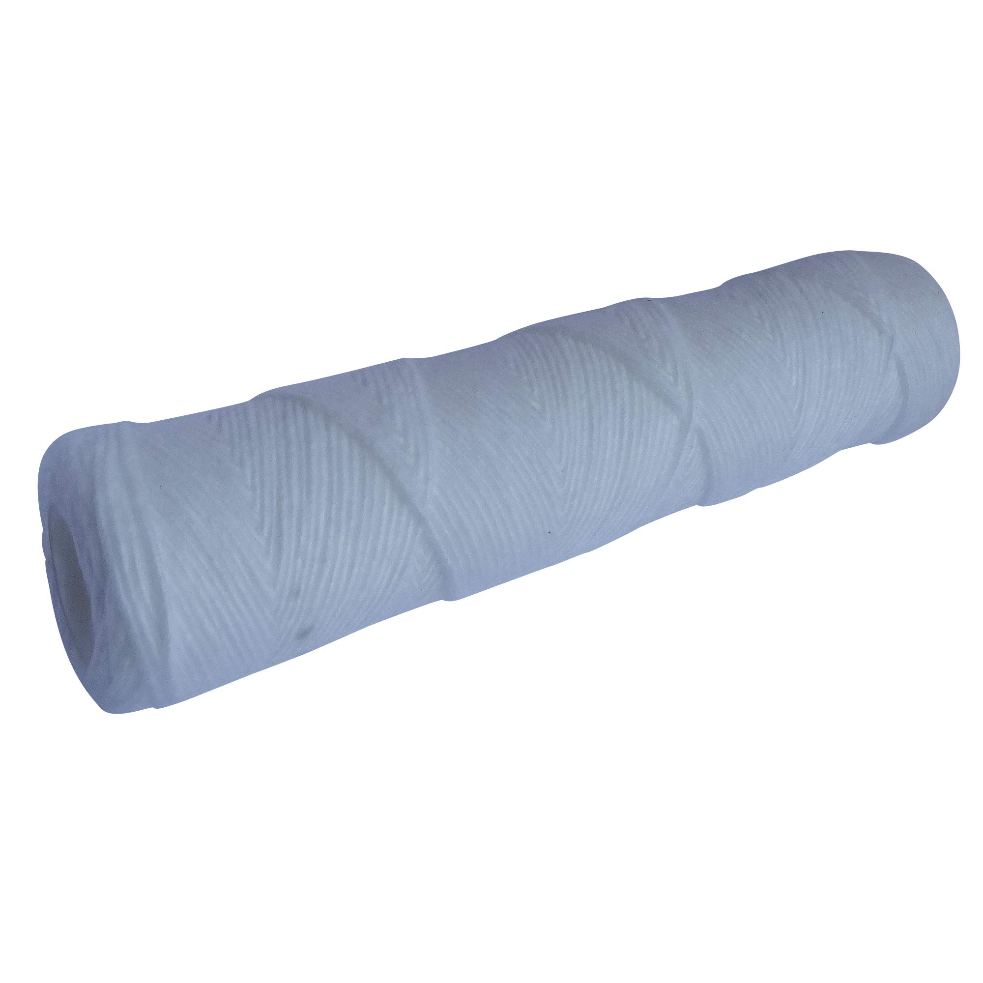 AQUAWATER - 104509 - Station filtre double nu avec clé de déserrage - Taille standard 10" - Raccordement F20/27 & 104975 - Cartouche filtrante anti-sédiments bobinée 20 microns