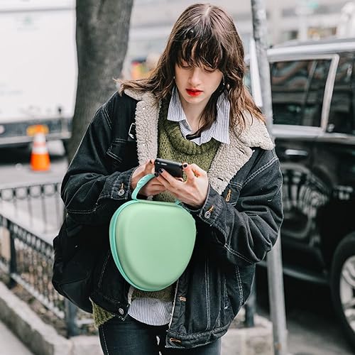 Miniatura 7 de Fintie Funda rígida para auriculares AirPods Max, bolsa protectora de almacenamiento de viaje de repuesto con encendido y apagado automático para