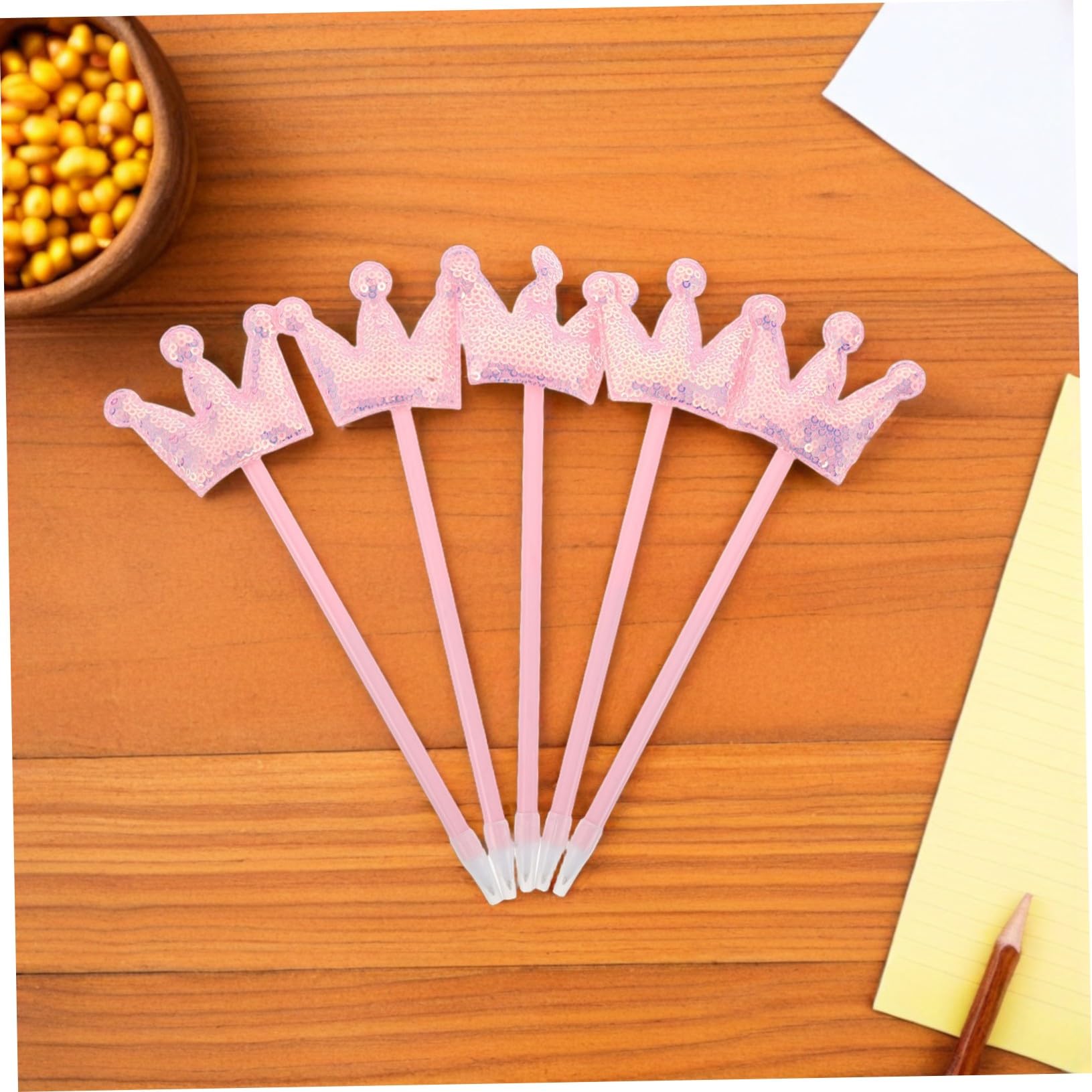Lot De 5 Stylos Créatifs Pour Filles Stylos Fantaisie Pour Inscription De Mariage