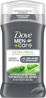 Dove Men+Care Extra Fresh 72H Deodorant Stick for Men with Vitamin E, Triple Action Moisturizer and Non-Irritant Formula 85 g