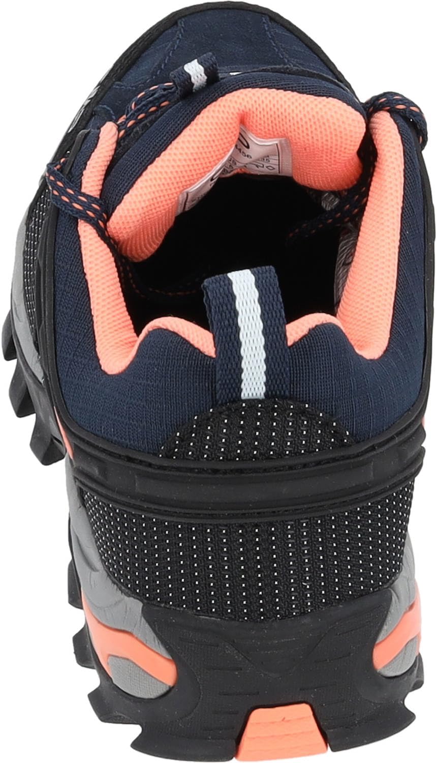 CMP – F.lli Campagnolo Women's Rigel Low Rise Hiking Boots, Blue B Blue Giada Peach 92ad, 4 UK