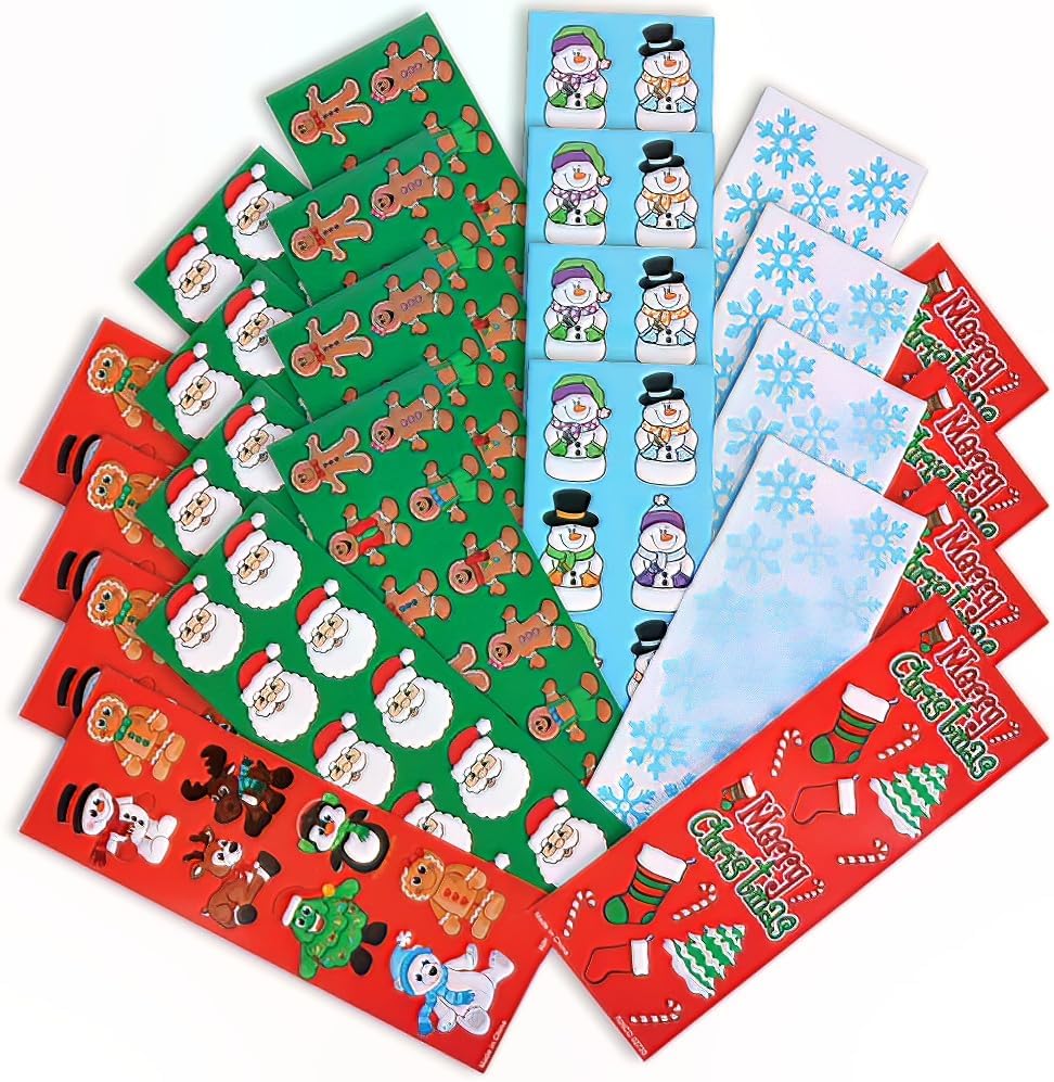 Rhode Island Novelty Holiday Sticker Assortment 100Pc