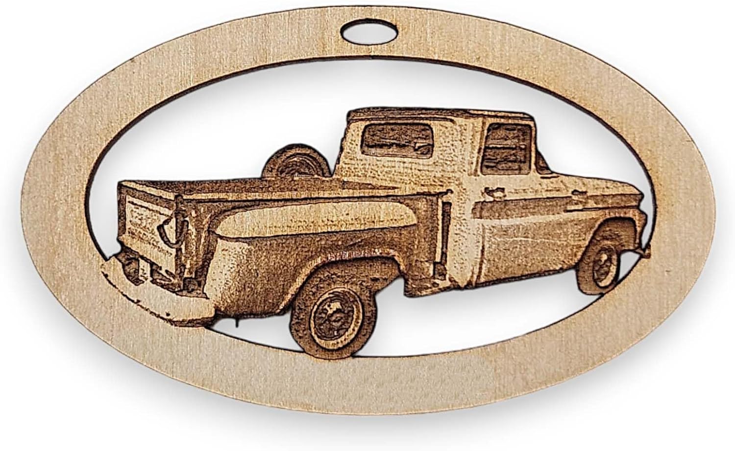 10PK Personalized Chevy Stepside Ornament, Vintage Truck Christmas Decoration, Classic Car Gift for Men, Chevy Truck Keepsake