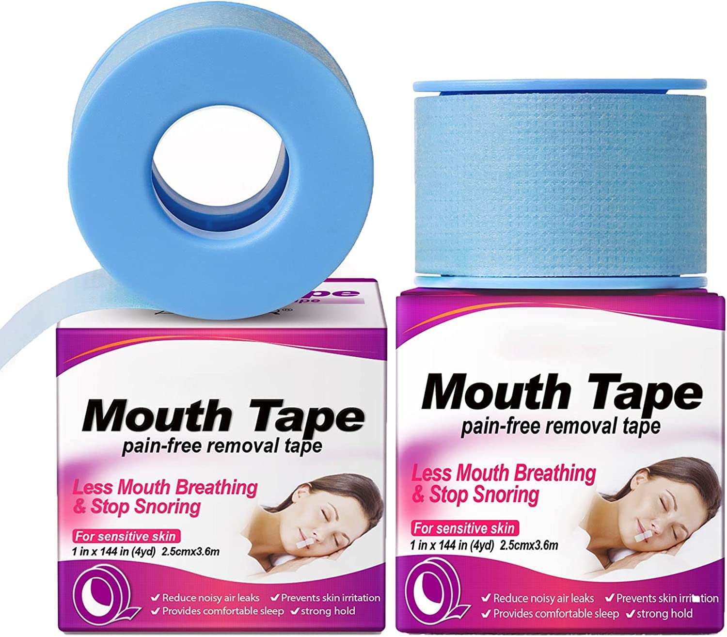Buy Mouth Tape for ing 2Roll, Anti Snoring Devices for Better Nasal
