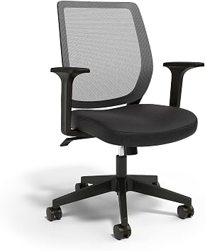Staples Ergonomic Task Chair, Mesh, Ergonomic, Adjustable Height, Swivel