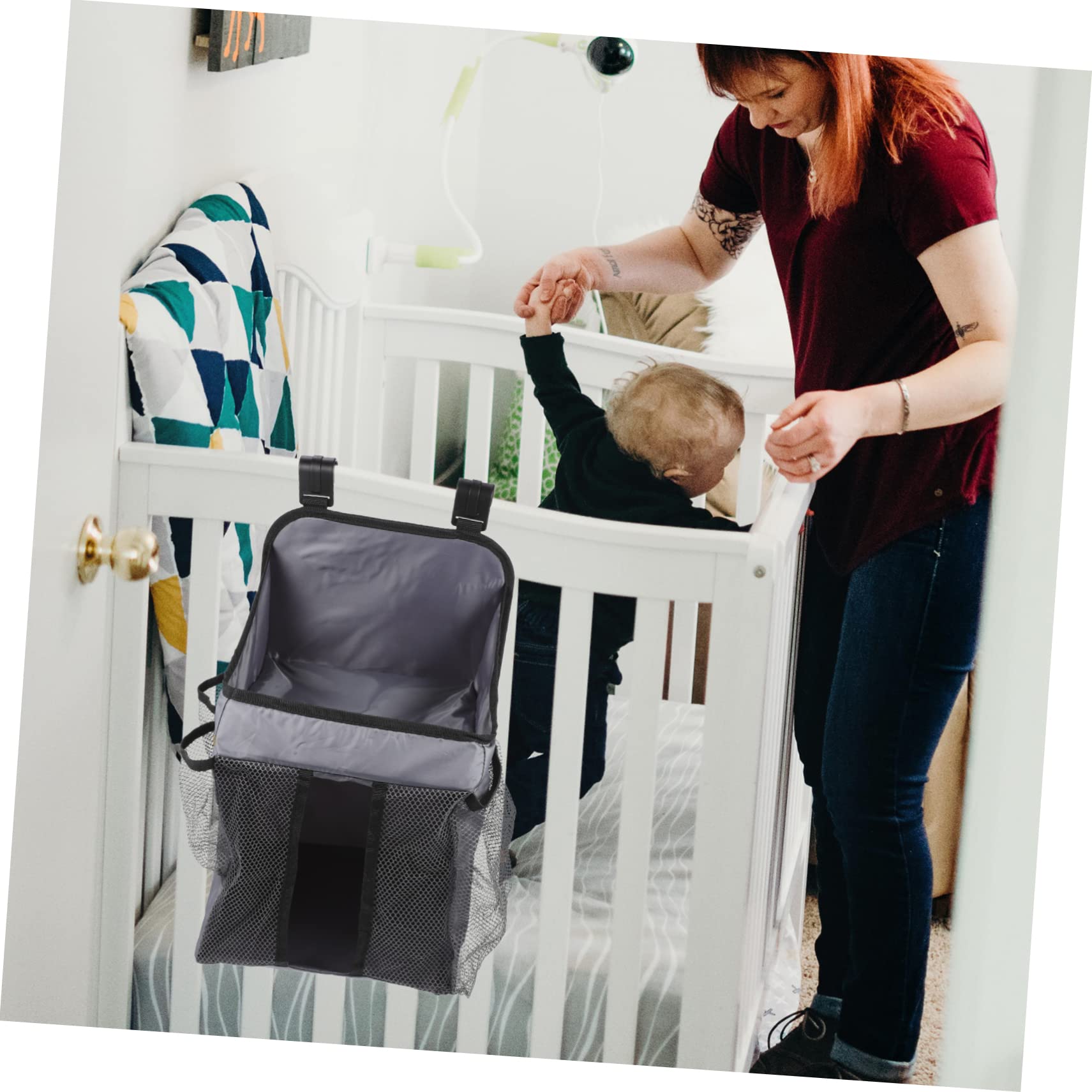 Organisateur de Couches pour Bébé, Paquet Suspendu Pliable, Léger