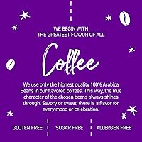 Vista 7 de Joffrey's Coffee – Toasted S'Mores, café saborizado, tostado medio artesanal, granos arábica, malvavisco, galletas Graham y sabor a chocolate, sin