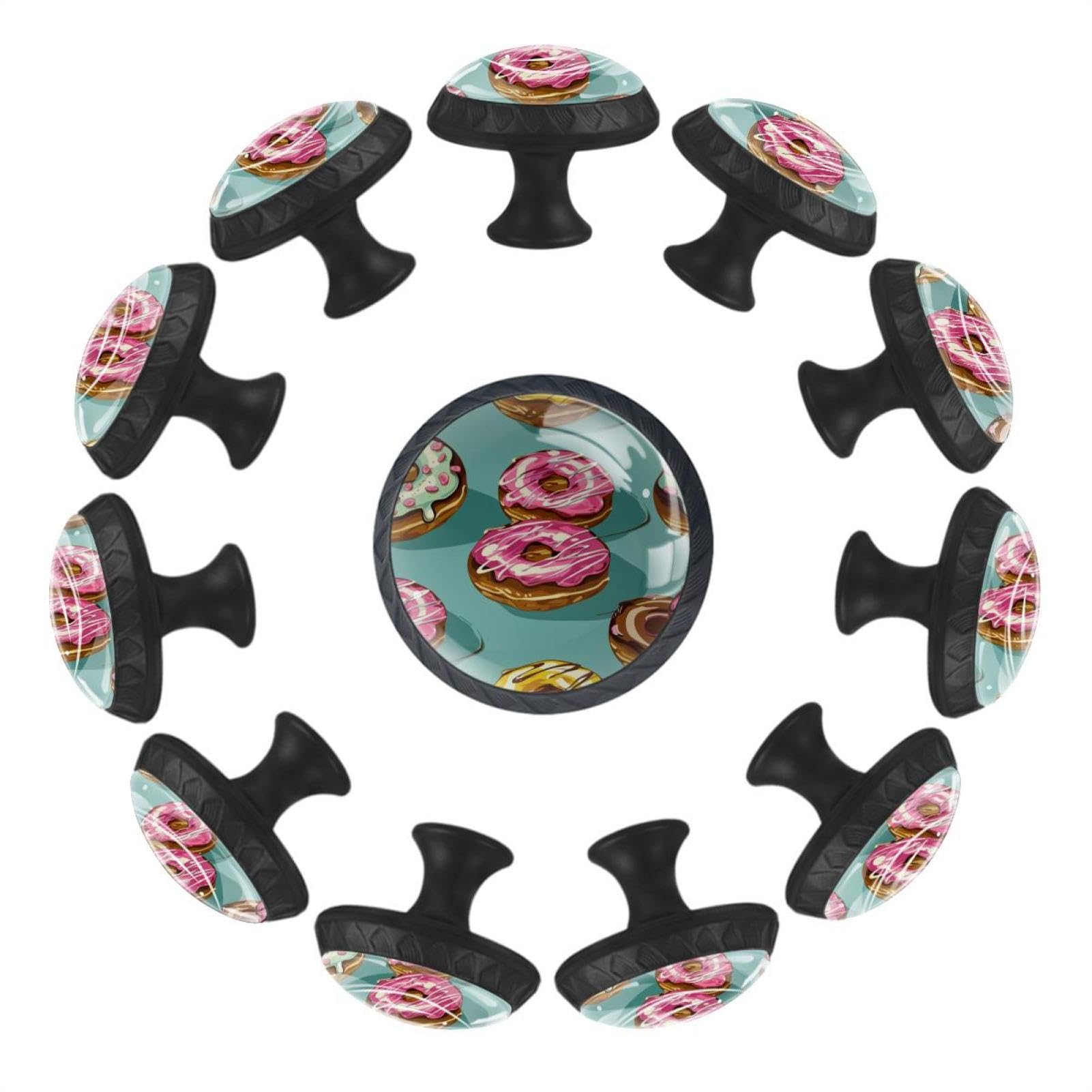 Boutons de placard de cuisine ronds poignée tiroir commode décoration maison