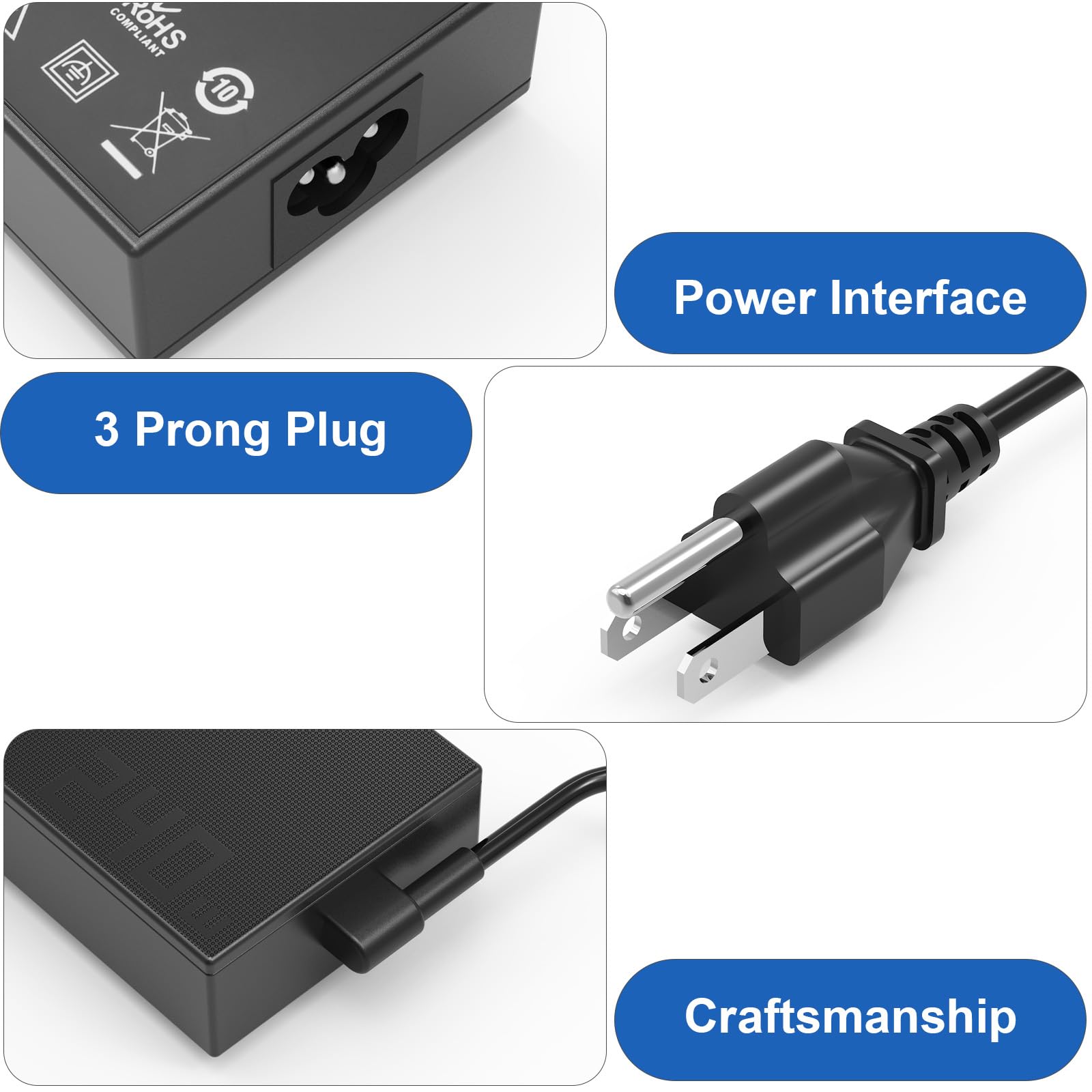 Amazon.com: 240W 20V 12A AC Adapter for ASUS ROG Zephyrus M15 S15