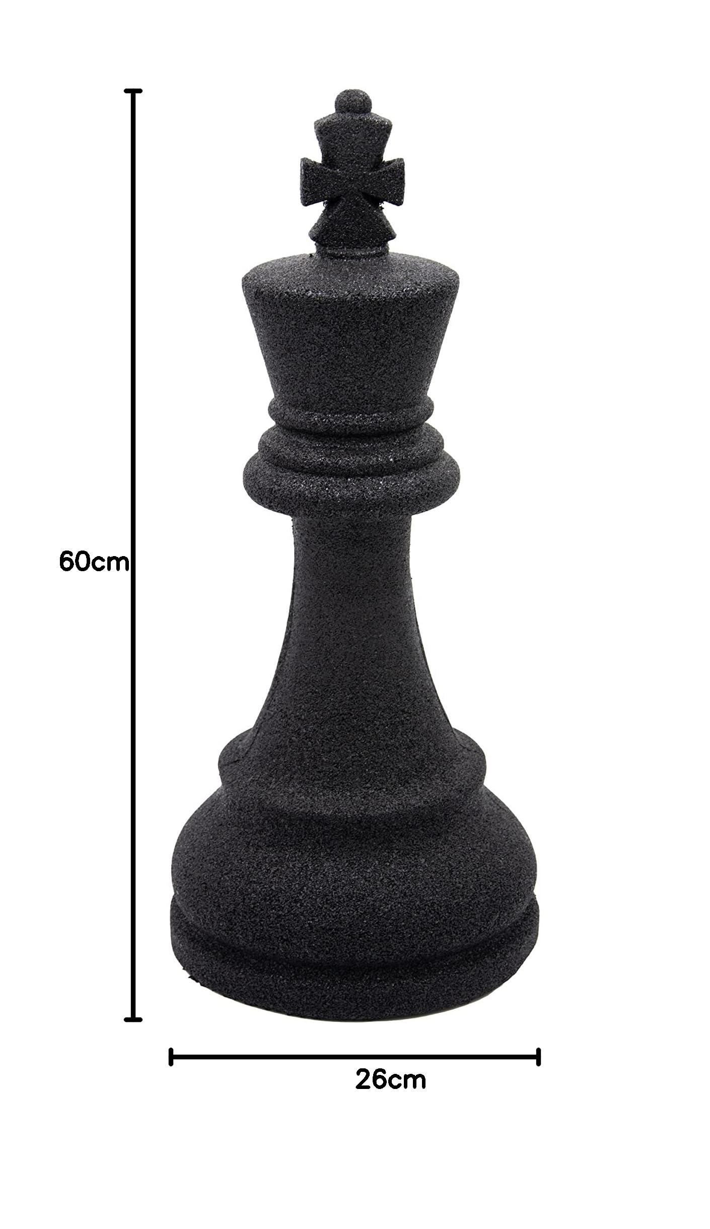 Re degli scacchi giganti (nero)