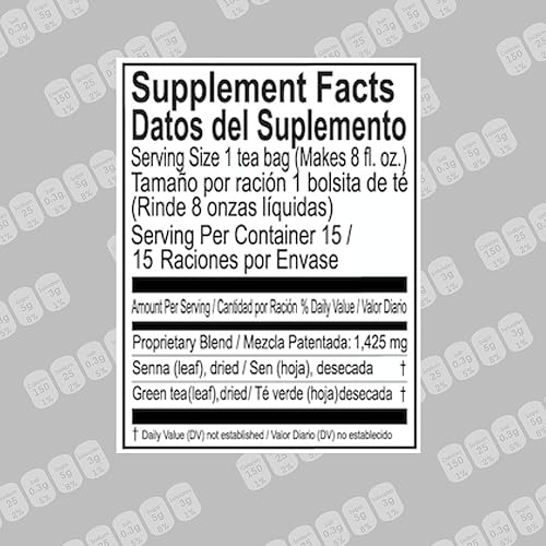 Miniatura 3 de Loveeta Wellness - Té de arándano para perder peso, 15 bolsas de té (sin OMG, sin gluten, sin lácteos, sin azúcar y 100% natural)