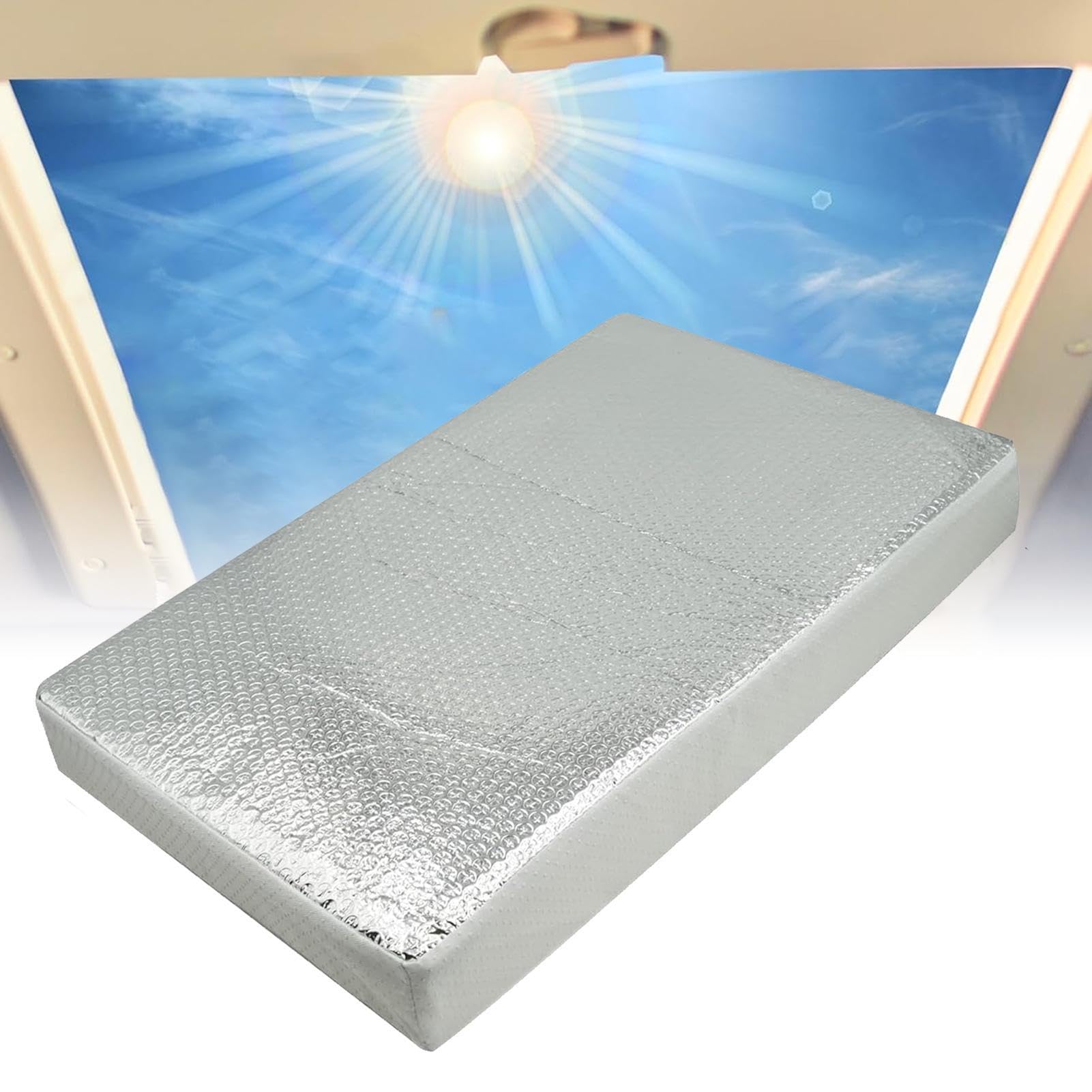 Isolant De Lanterneau Pour Camping-Car | Caches-Ventilation Imperméables Réfléchissants Camping-car,Accessoires Intérieurs Auto | Pour Camping Road Trip Voyage Hiver Journées Chaudes Extérieur