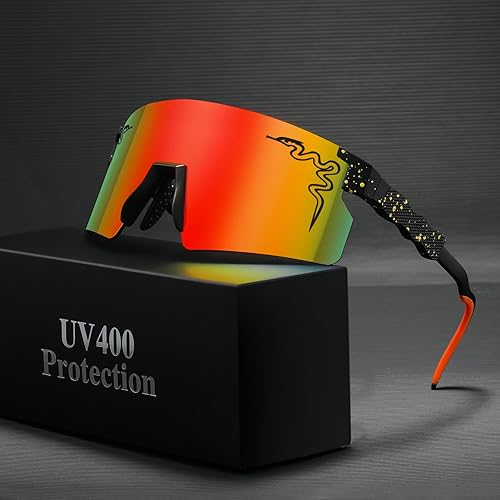 Miniatura 9 de saylicory Gafas de sol de dos tamaños para adultos y jóvenes UV400 hombres mujeres ciclismo deportes al aire libre gafas de béisbol