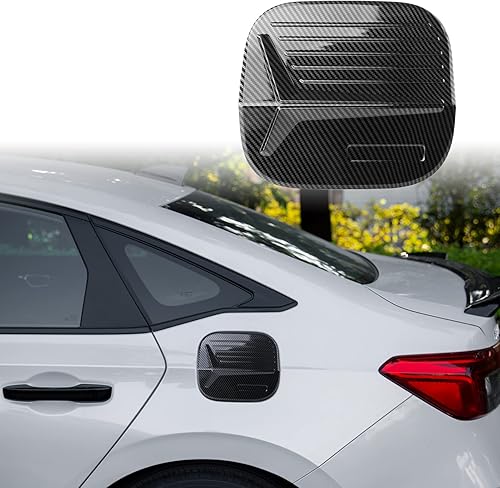 CKE para Civic Sedan de 11ª Generación Compatible con Honda Civic 2026 2025 2024 2023 2022 Accesorios Deportivos Exteriores Cubierta de Tanque de