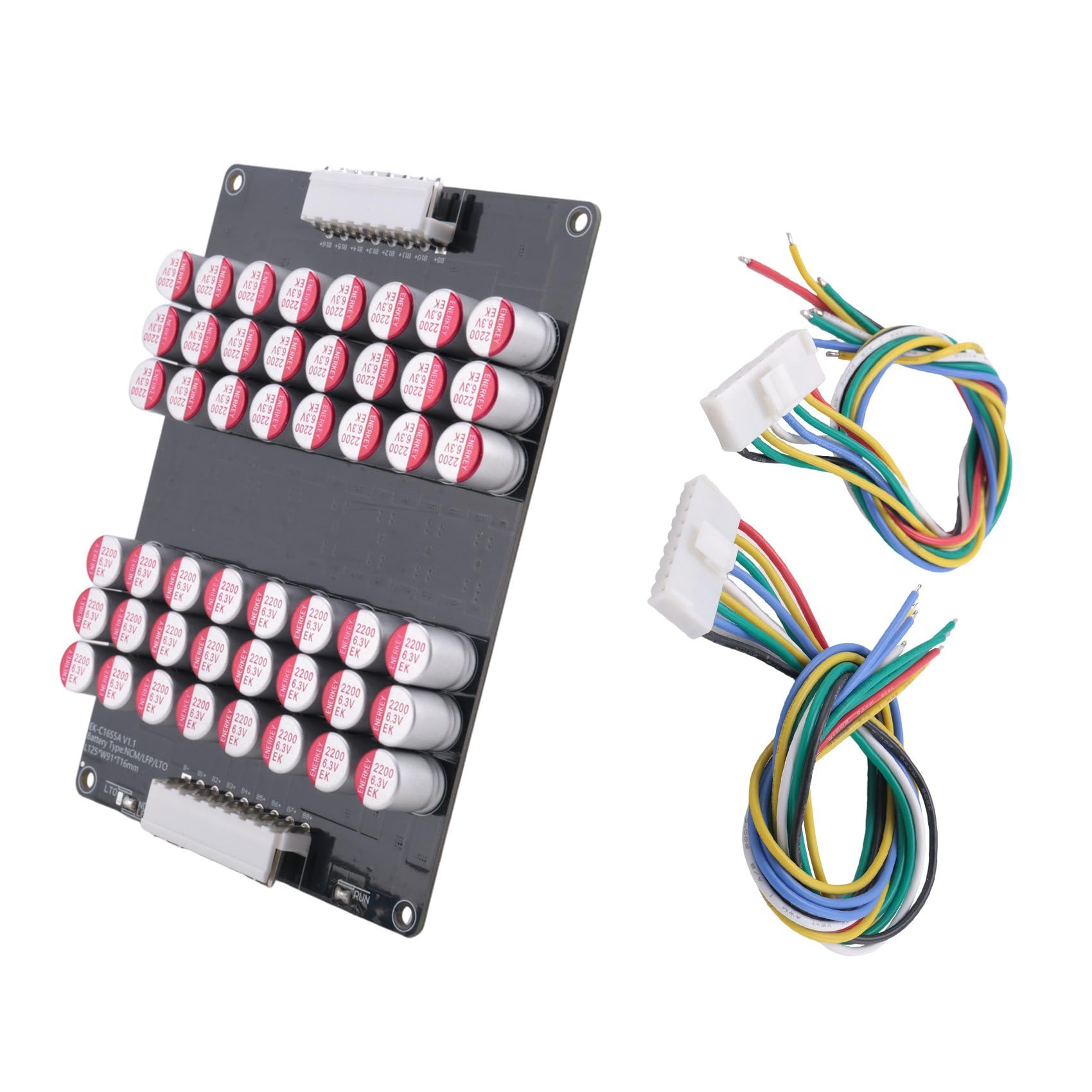 pizarra 16S 5A Balance - Lifepo4 Lto Active Lithium Battery Equalizer Balancer Plate Capacitor 48V 60V 16S