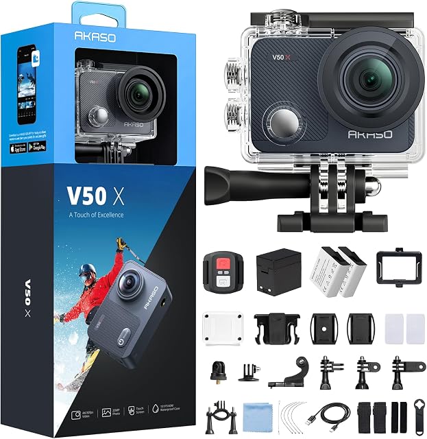 AKASO V50 X Cámara Deportiva 4K WiFi 20MP