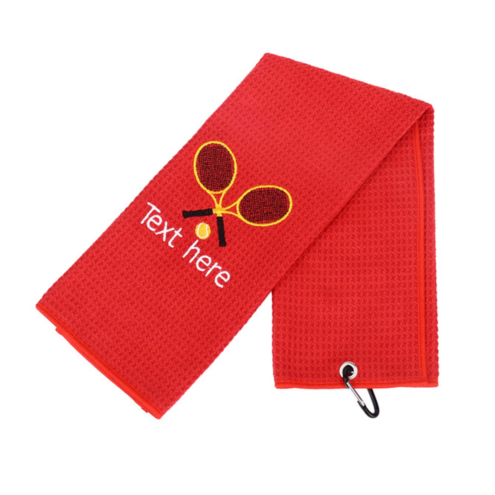 Sinseike Personalized Custom Tennis Towel,Tennis Name Towel (Personalized)