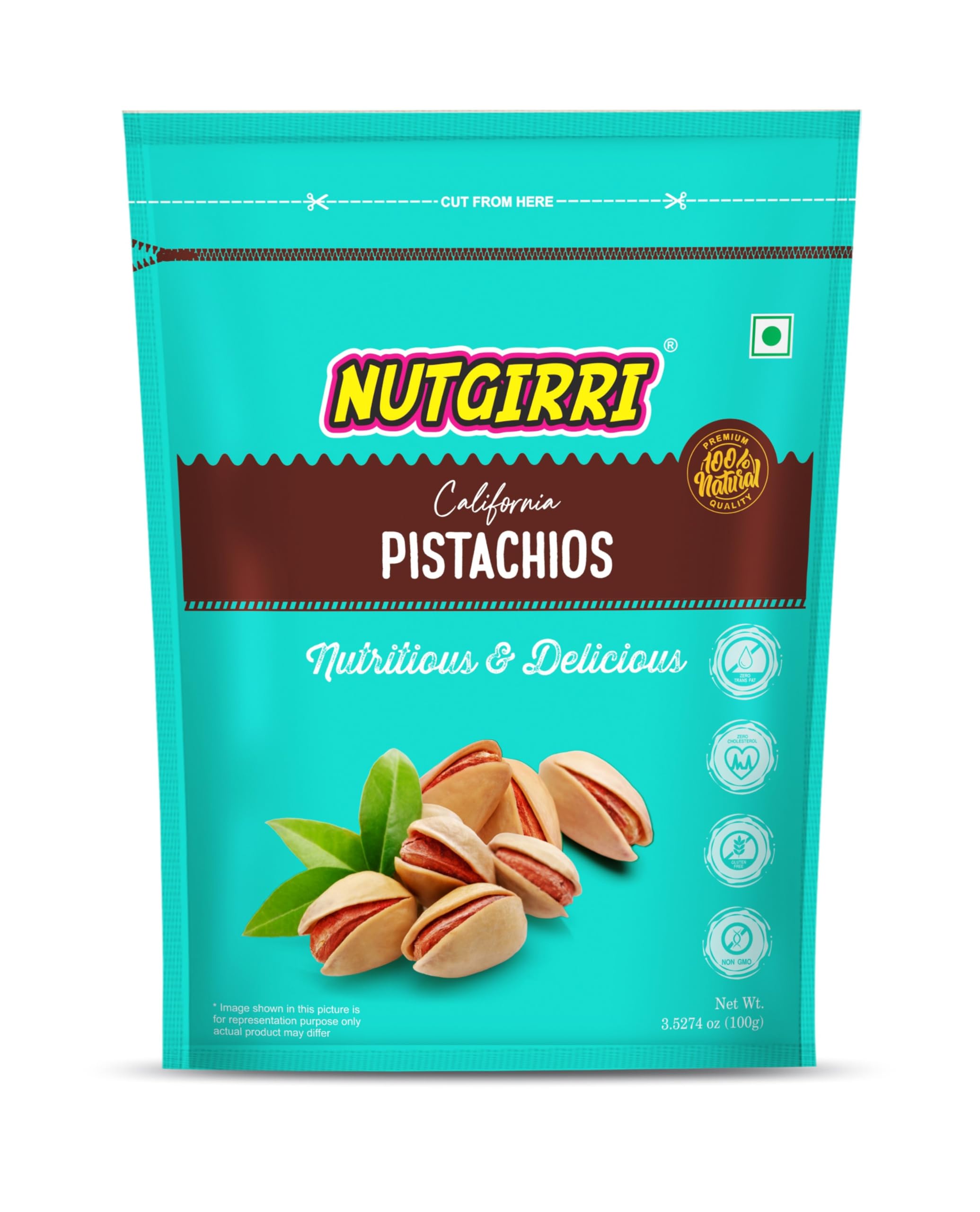 See full amazon price history chart for Nutgirri California Pistachios 100g | Roasted & Salted | 100% Natural Premium Nuts | Rich in Protein & Dietary Fiber 100g California Pistachios Premium Protein Snack (100g Pack) Nutgirri California Pistachios 100g | Roasted & Salted | 100% Natural Premium Nuts | Rich in Protein & Dietary Fiber 100g California Pistachios Premium Protein Snack (100g Pack) (B0DF5HNVVX) Amazon Price History, Amazon Price Tracker