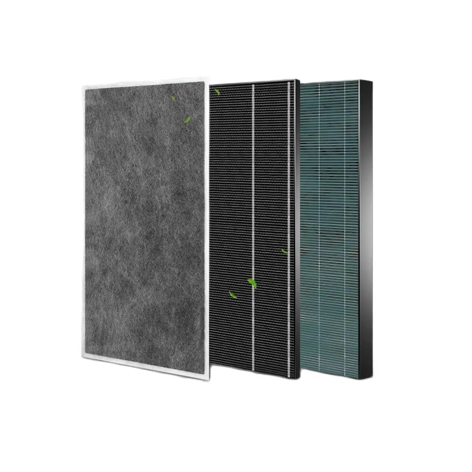 Ufitvxurdi 3Pcs Hepa Activated Carbon And Formaldehyde Filter Set Fz-A41dfr Kc-A40euw Kc-W200sw Kc-Z200sw Kc-C70a-W Kc-Bb20-W