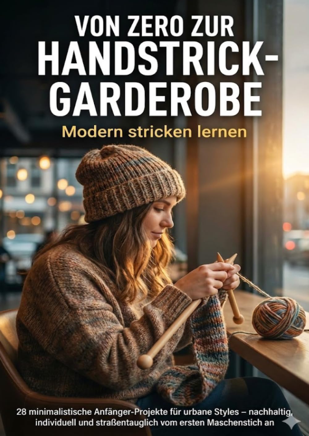 Von Zero zur Handstrick-Garderobe: Modern stricken lernen: 28 minimalistische Anfänger-Projekte für urbane Styles – nachhaltig, individuell und straßentauglich vom ersten Maschenstich an