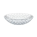 Nachtmann Bossa Nova Collection Crystal Bowl | 11 Inch Glass Serving Bowl for Salads, Fruit, and Home Décor | Made of Clear Crystal Glass | Dishwasher Safe