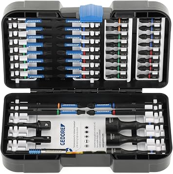 GEDORE - 3100316 666-042 Torsion Bit Set 42 Pieces