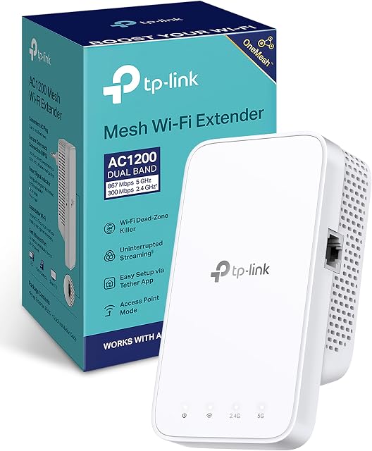 TP-Link RE330 Repetidor WiFi 5 AC1200 Doble Banda