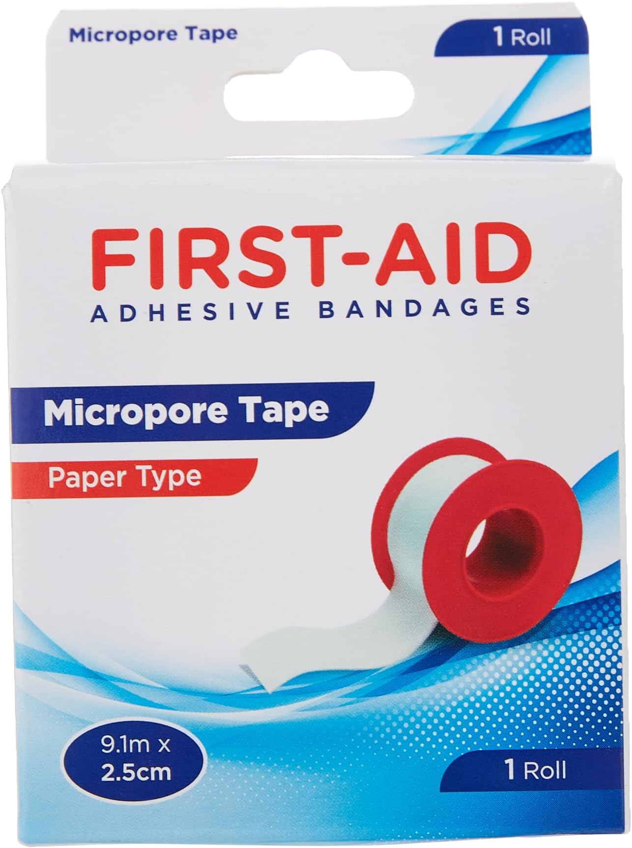 Micropore Paper Tape 1 Roll 9.1M*2.5Cm