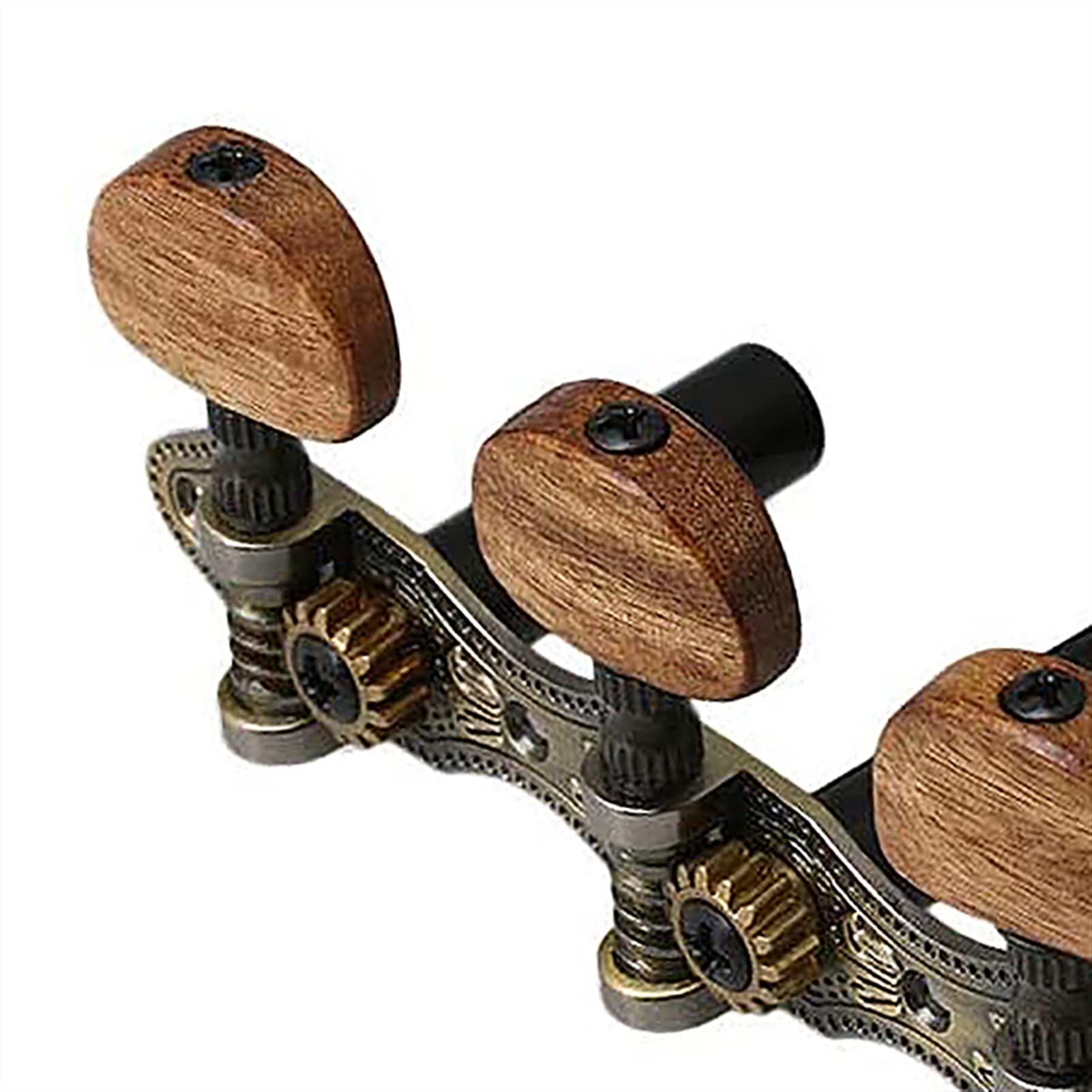 FLFL Gitarren-Mechaniken 2pieces-Gitarre-Tuner-Tuning-Tasten-Pegs-Maschinenköpfe Für Klassische Gitarre