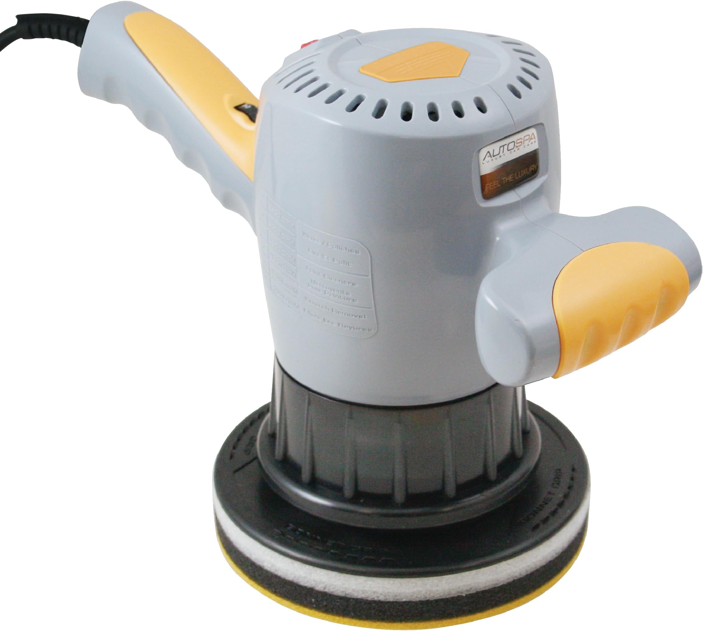 94009AS Dual Speed 6" Professional Polisher with 3 Bonus Bonnets