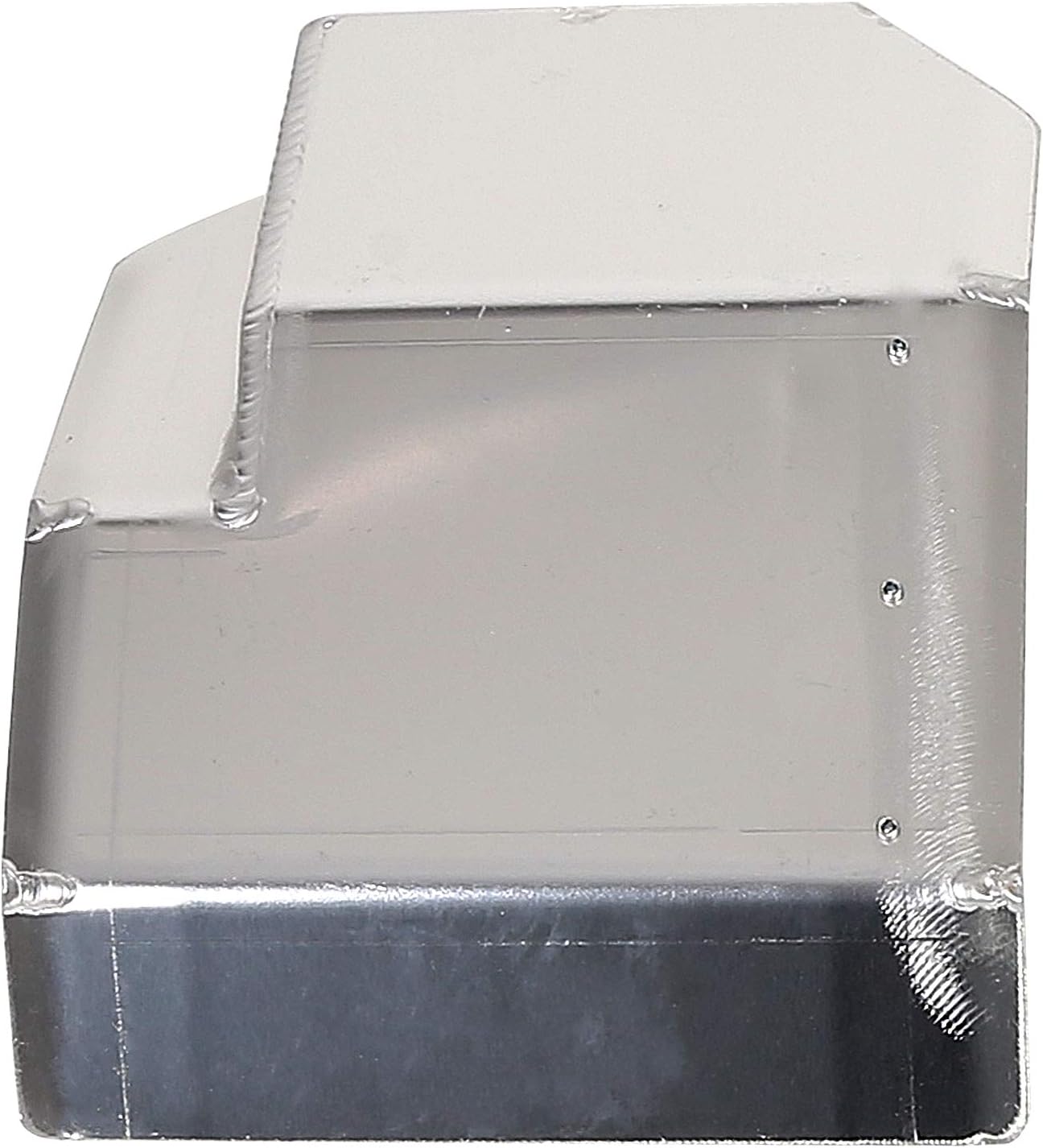 ECOTRIC ATV Swing Arm Skid Plate Compatible with 1987-2006 Yamaha Banshee YFZ 350 Polished Aluminum