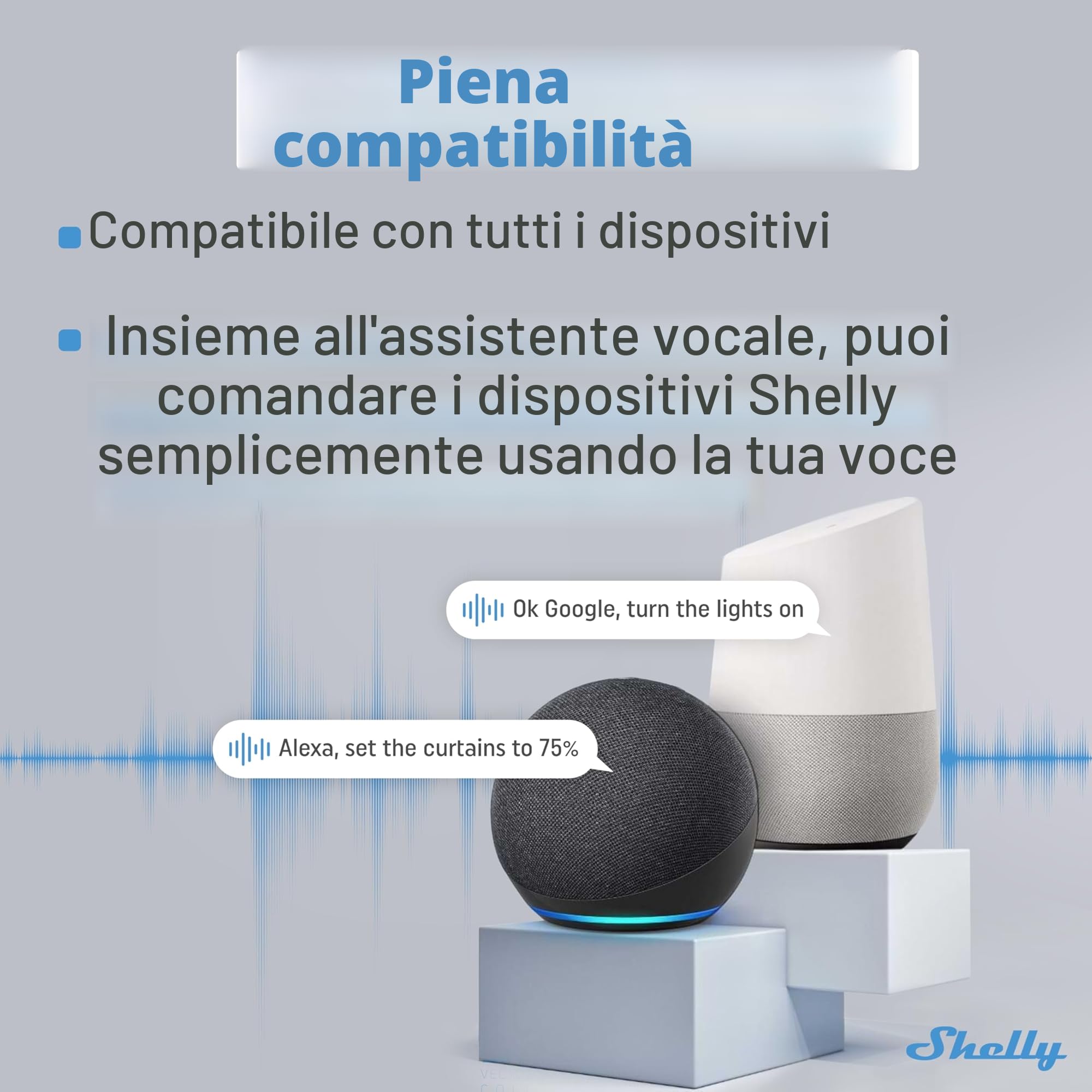 Shelly Smart Security Bundle | Pacchetto Sicurezza Intelligente | Dispositivi Bluetooth | Domotica | Nessun Hub richiesto | Lunga durata della batteria | Zone di allarme personalizzate