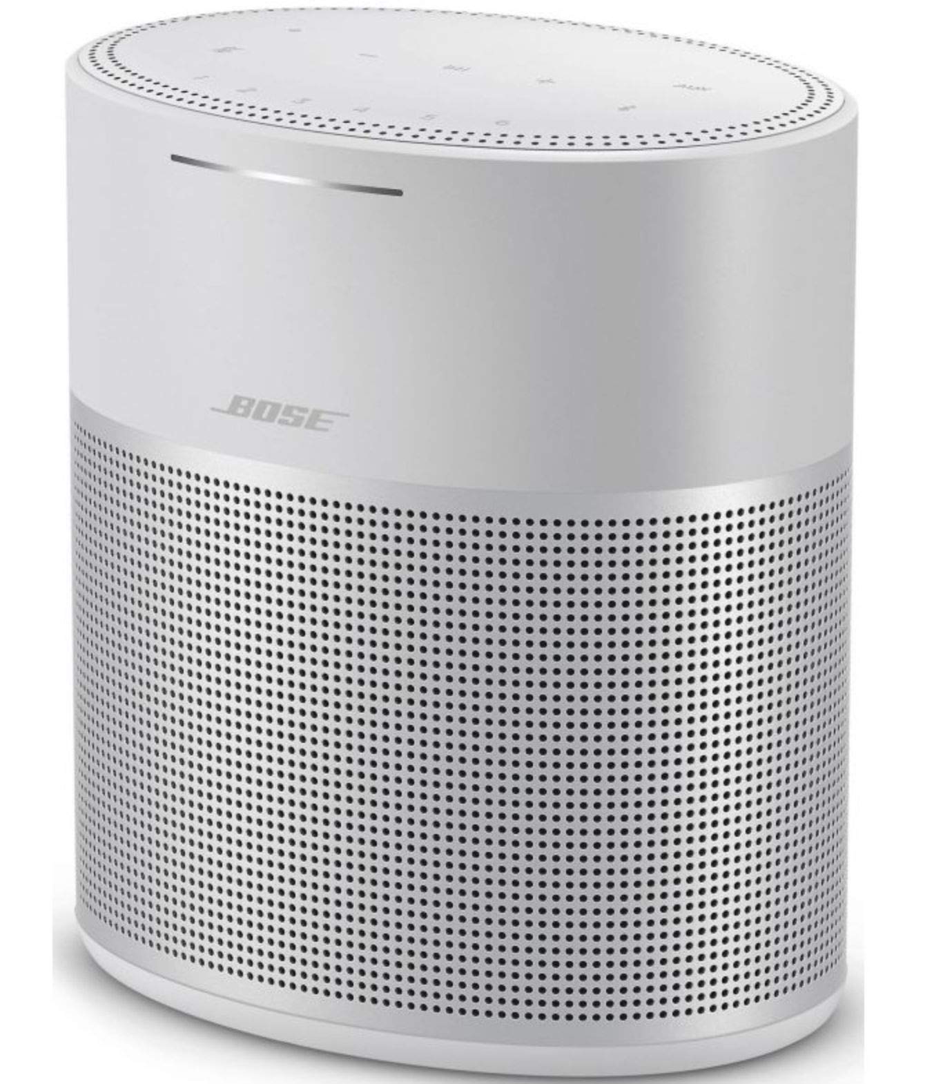 Bose  Speaker 300 ホワイト Bose Home Speaker 300 with Amazon Alexa Built-in, Silver : Amazon